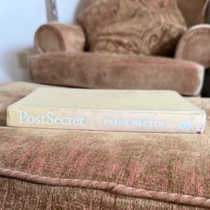 PostSecret by Frank Warren - Cream Home Accent Book